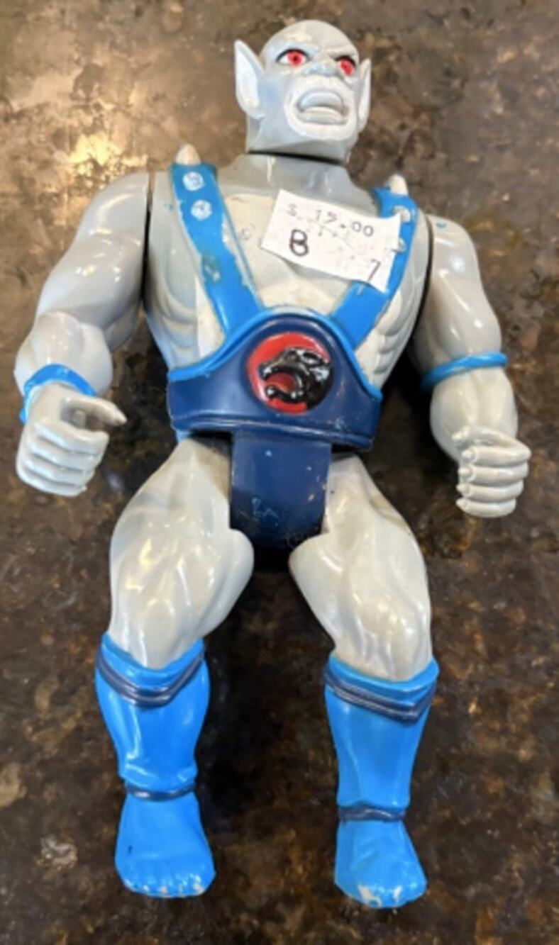 Vintage 1985 LJN ThunderCats Panthro Action Figure Loose Incomplete